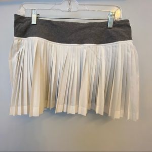 Lululemon White Tennis Skirt
